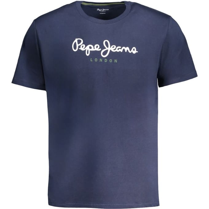 Crew Neck Short Sleeve TShirt PM301082008 - Blue T-Shirts