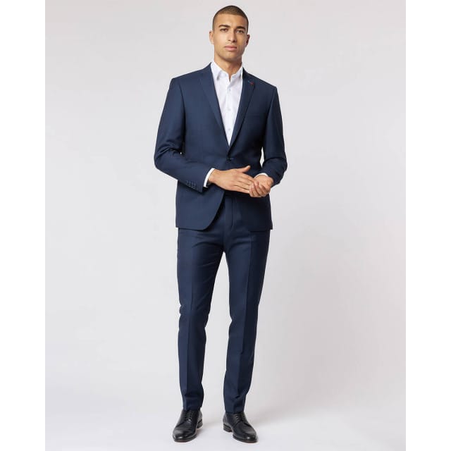 Roy Robson Colbert Super 110's Uni Colour Royal Blue / male
