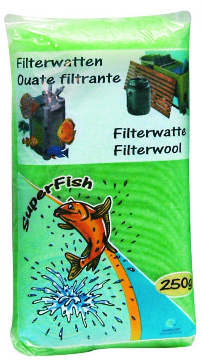 Superfish Groene Filterwatten Groen - Filters - 250 g