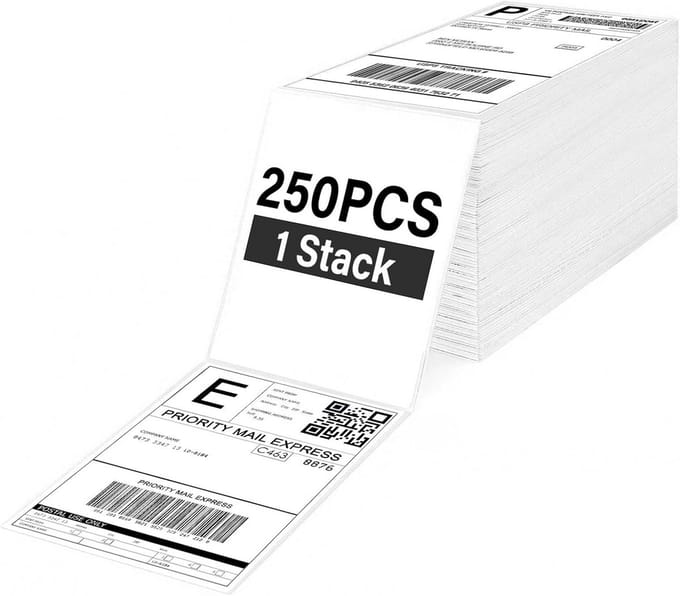 SolidKeus - 250 Zelfklevende Verzendlabels