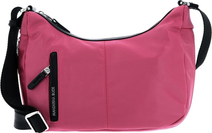 MANDARINA DUCK schoudertas Hunter Hobo Bag Raspberry Rose roze