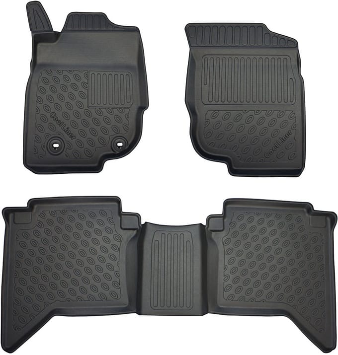 Rubbermatten Toyota Hi-Lux pick-up 2006-2016 - 3D Schaalmatten