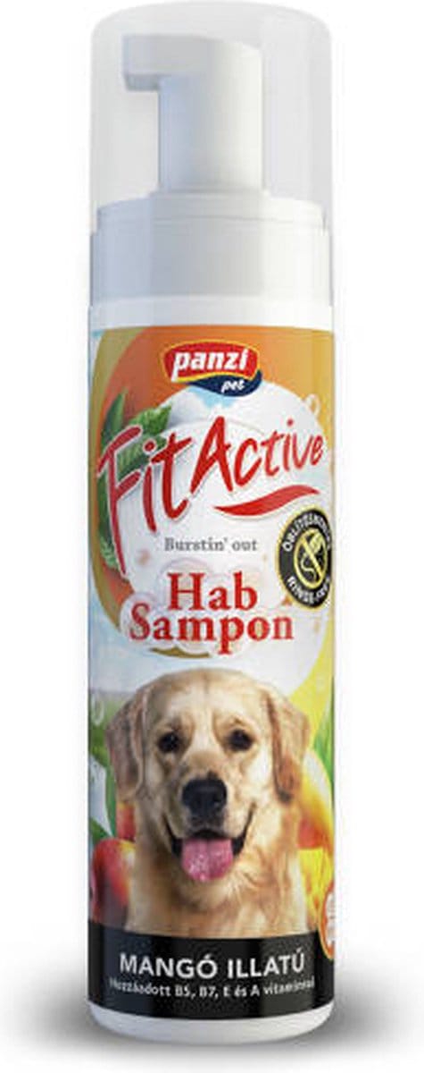 FitActive - Hondenshampoo - Droogshampoo - Mango geur - 200ml