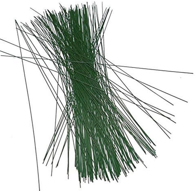 Groene Bloemen Wire - 100 Stuks 0.8 mm x 300 mm