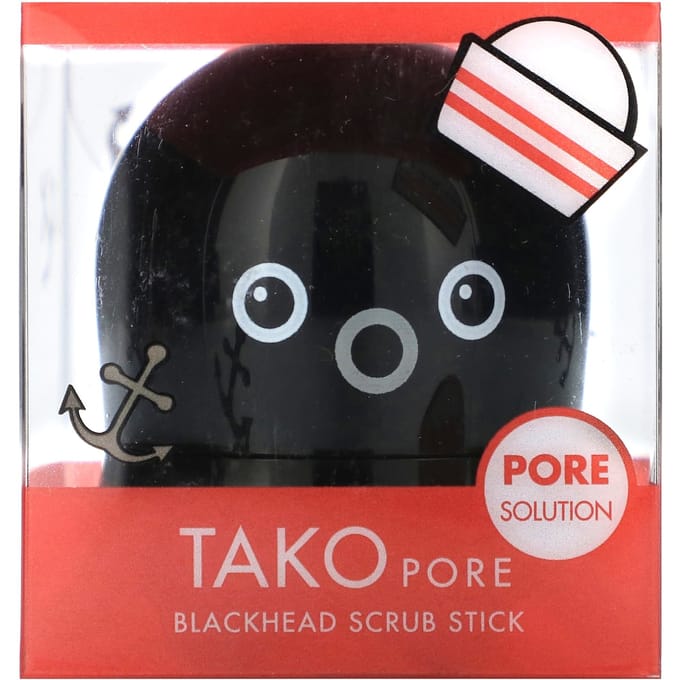 TonyMoly, Taco Pore, bâton exfoliant pour points noirs, 1 bâton black