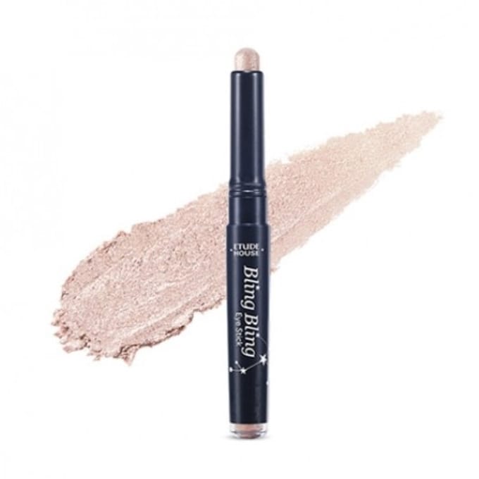 ETUDE - Bling Bling Eye Stick - 1.4g - No.15 Apricot Swan Star