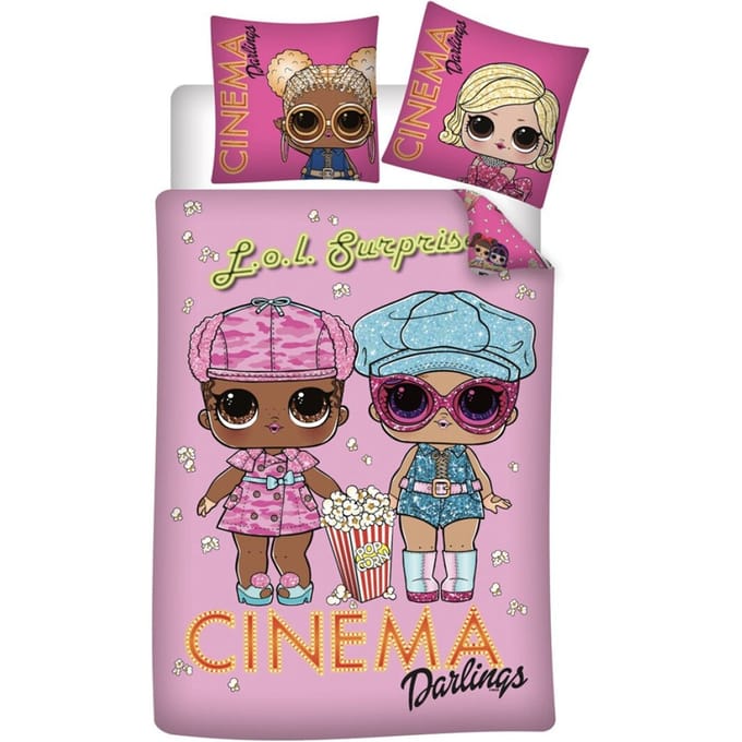 LOL Surprise! Dekbedovertrek Cinema Darlings 140 x 200 cm - Polyester