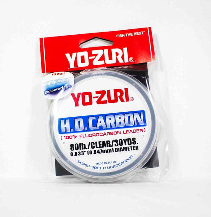 Yo Zuri Duel HD Carbone Fluorocarbone 30 yds 80 lb R895-CL (0955) pur