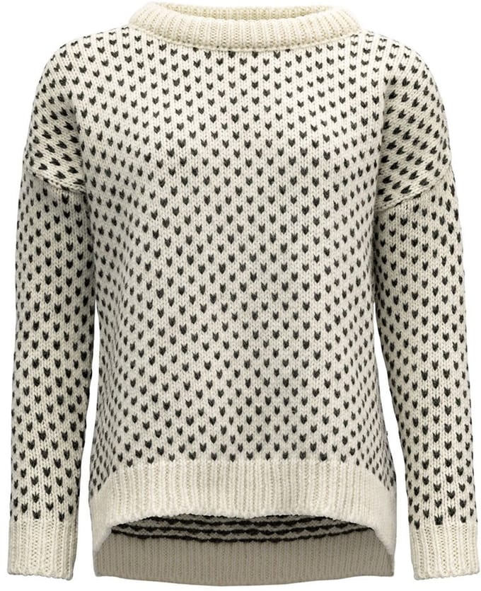 Devold Nordsjø Wool Sweater - Trui - Dames Offwhite S