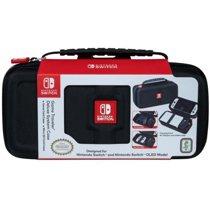 Game Traveler Official Nintendo Switch Case - Consolehoes - Zwart