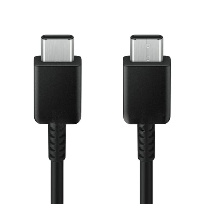 Samsung Originele USB-C naar USB-C kabel in Fabrieksverpakking - 1 meter - 45 Watt - Zwart