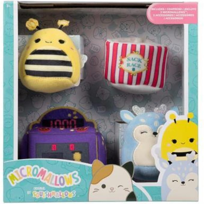 Squishmallows Micromallows Game On Accessory Pack Poppetjes en figuren