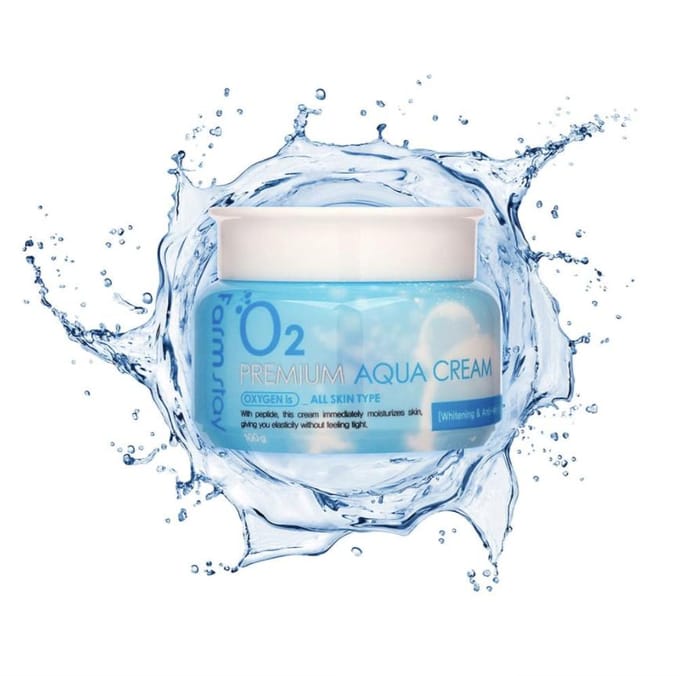 FARM STAY O2 Premium Aqua Cream 100g (3 Opties) 1pcs white