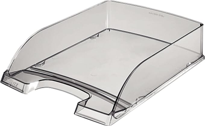 Brievenbak Leitz Plus A4 transparant rookglas | 5 stuks