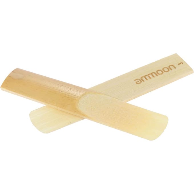 ammoon 10-pack stuks Strength 3.0 bamboe rieten voor Bb tenorsaxofoon sax accessoires beige