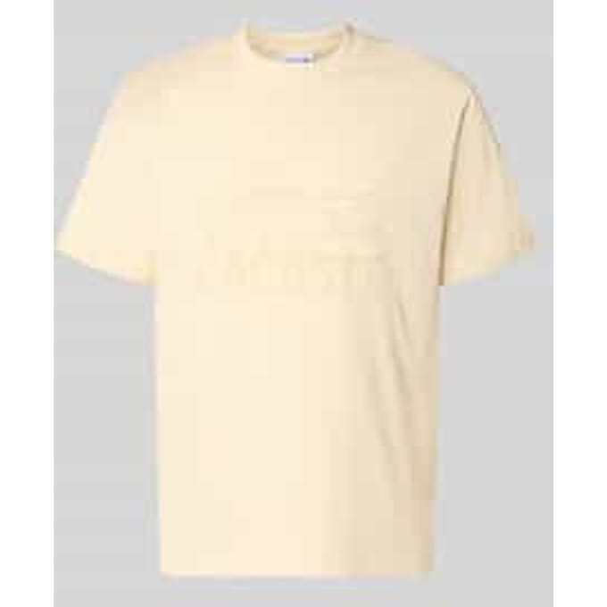 regular fit T-shirt van puur katoen