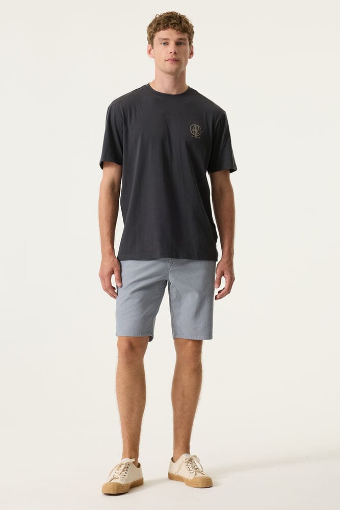 GARCIA Heren Effen Shorts Blauw