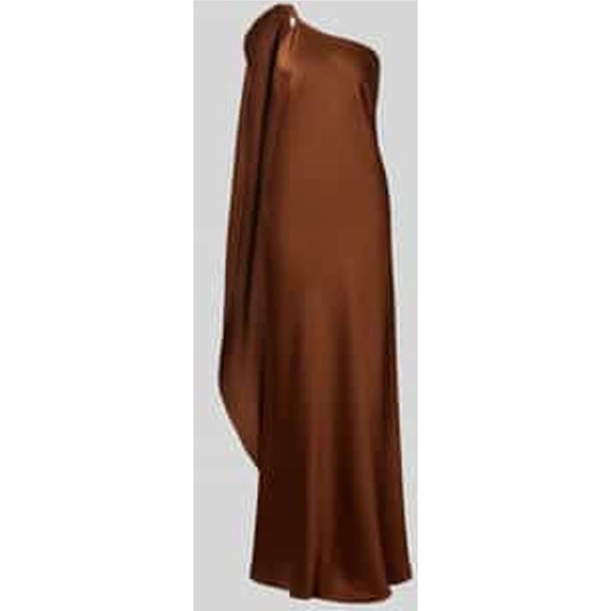 Nauwsluitende avondjurk met viscose