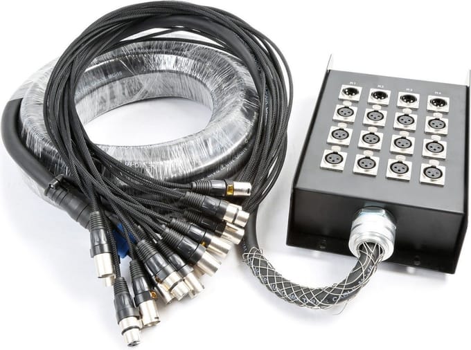 Stage Snake 12 + 4 XLR 30m 18mm