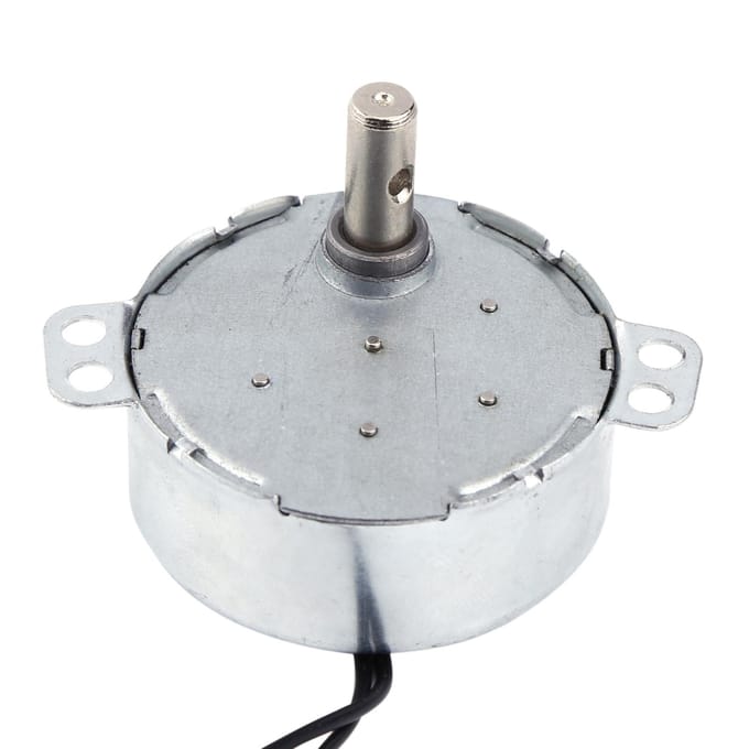 1 stuks 220240V AC Synchrone Motor Reductiemotor 4W CWCCW(56RPM)
