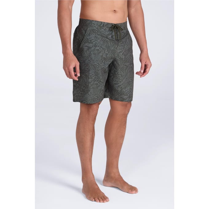Mountain Warehouse Heren Ocean Camouflage Boardshorts (Donkere Khaki)