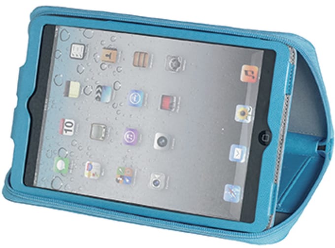 Celly Beschermhoes iPad Mini - Caffe Kit Book - Turquoise