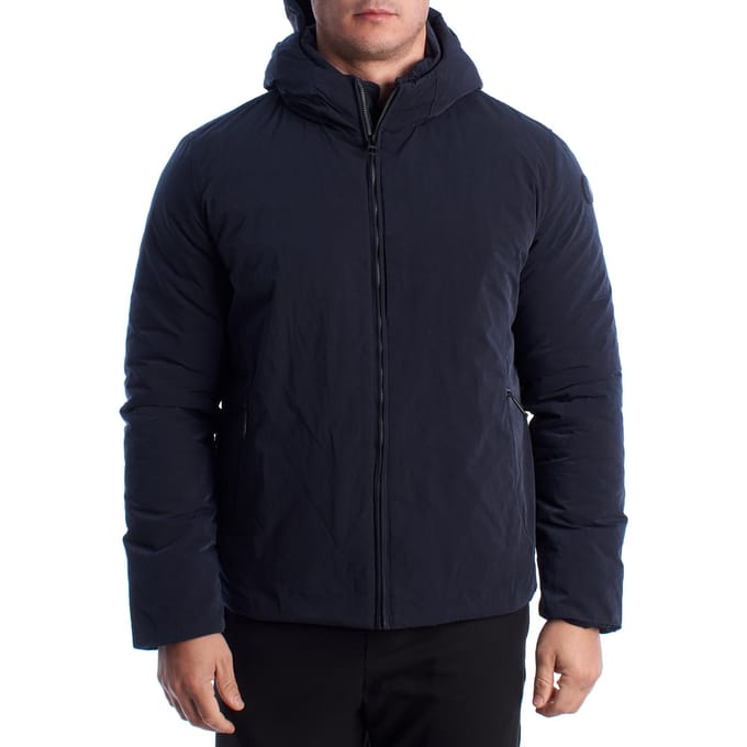 Heren Winter Gewatteerde Jas met Houd US40127003
