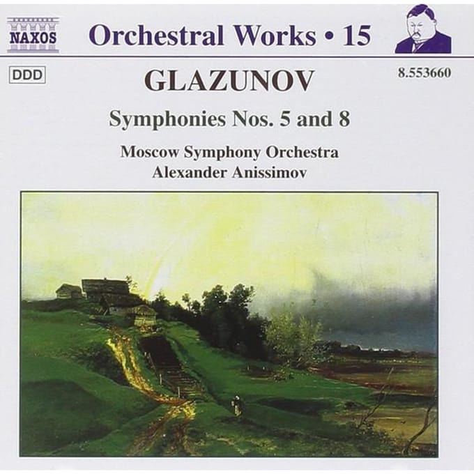 Moscow Symphony Orchestra, Alexander Anissimov - Glazunov: Symphonies Nos. 5 and 8 (CD)