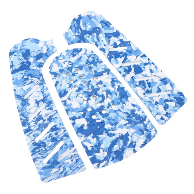 3 stuks EVA Surfplank Dek Tractie Pad Antislip Grip Dubbel Diamantpatroon Surfplank Grip Mat met white