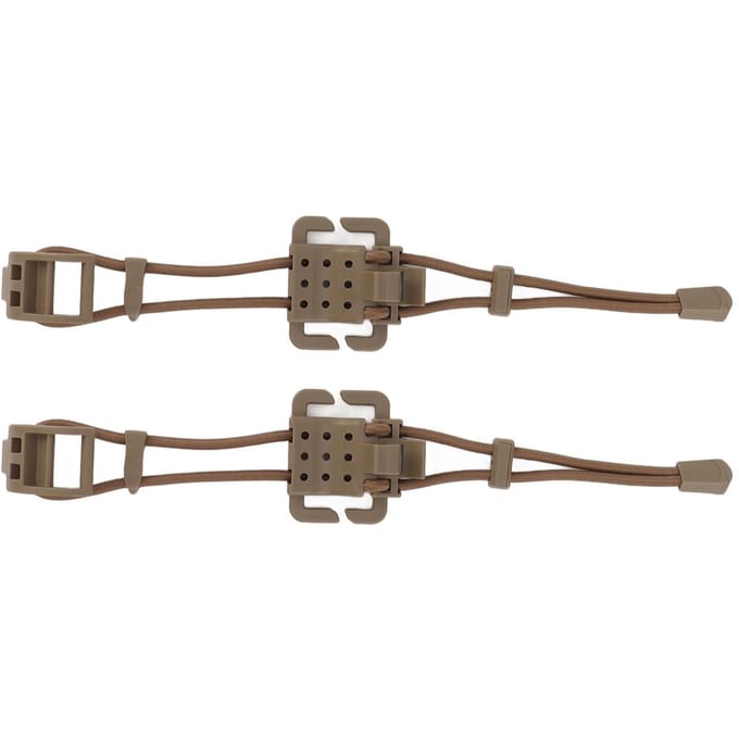 2 Stuks Rugzak Bindclip MOLLE Gear Organizer Bevestiging Elastische Bindgesp Karabijnhaak Clip Tassen kaki
