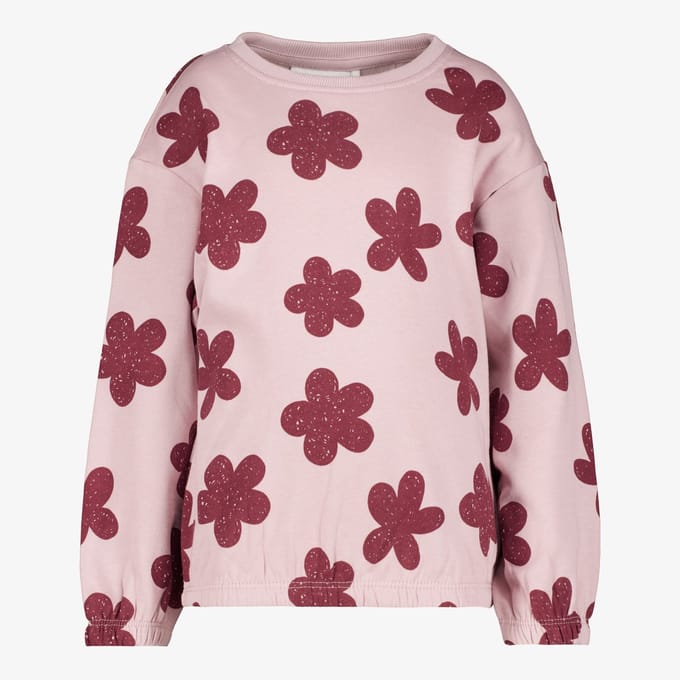 Name It meisjes trui met bloemen roze - Maat 92