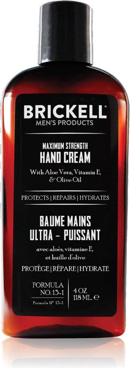 Brickell Maximum Strength Hand Cream Unscented 118 ml. | Skincare