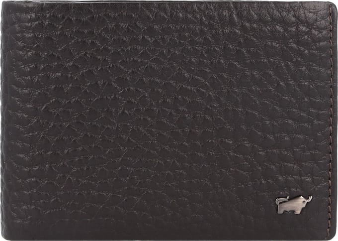 Braun Büffel Portemonnee Yannik RFID Wallet 8CS Dark Brown Donkerbruin