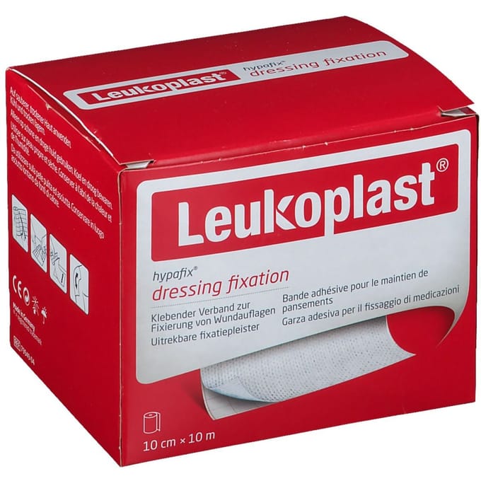 Leukoplast® Hypafix 10 cm x m 1 Pleister