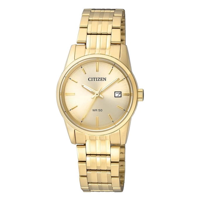 Citizen EU6002-51P Horloge - Staal - Goudkleurig - Ø 27 mm