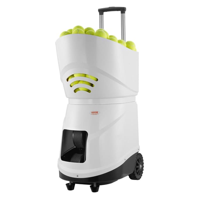 Machine à balles de tennis Lanceur de balles automatique portable Entraînement Pratique