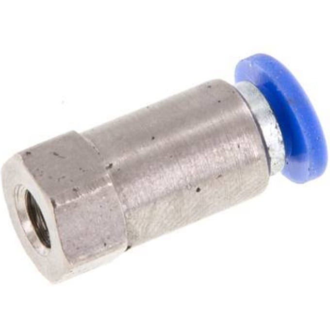 3mm x M 5 Messing/PA 66 Insteekfitting Binnendraad NBR [2 Stuks]