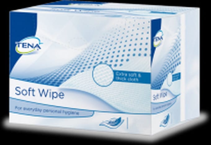 Tena Soft Wipes - 1 pak van 135 doekjes