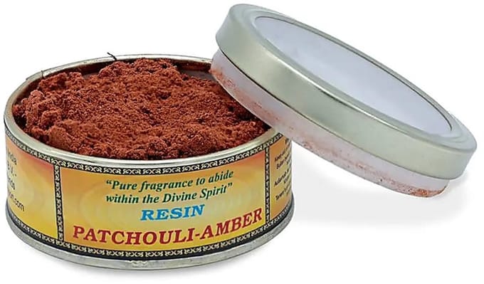 Patchouli amber - wierookpoeder - wierook - 85 gram