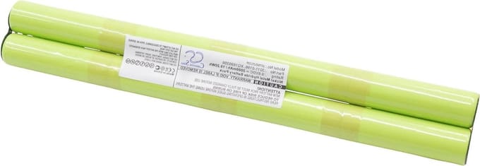 Metaaldetector Batterij - Accu Vervanging - Schatten Zoeken - Hoge Capaciteit - 9.6 Volt - Zwart