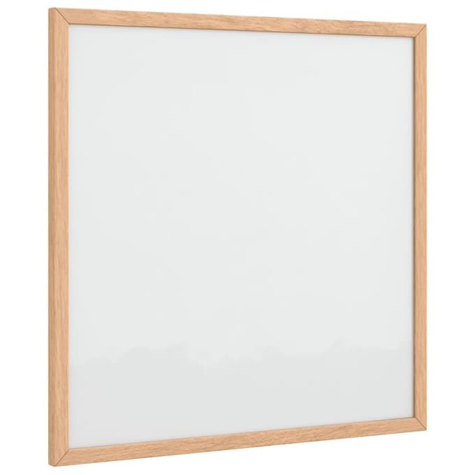 vidaXL - Magnetisch - whiteboard - met - massief - grenenhouten - frame - 40x40 - cm