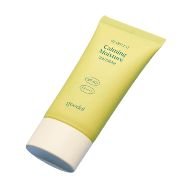 Goodal Crème Solaire Hydratante Apaisante au Cœur de Feuille SPF50+ PA++++ (50 ml) beige
