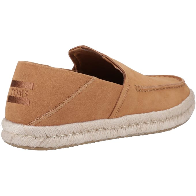 TOMS Alonso 100% Koe Heren Espadrilles Tan