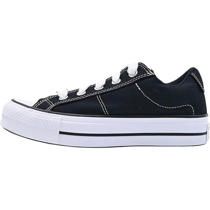 Converse All Star 90S comfortabele, zachte, lage canvas schoenen, unisex sneaker, zwart A20385C 36.5 white