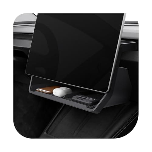 Spigen Tesla Under Screen Storage Organizer - black - Tesla Model 3 2024