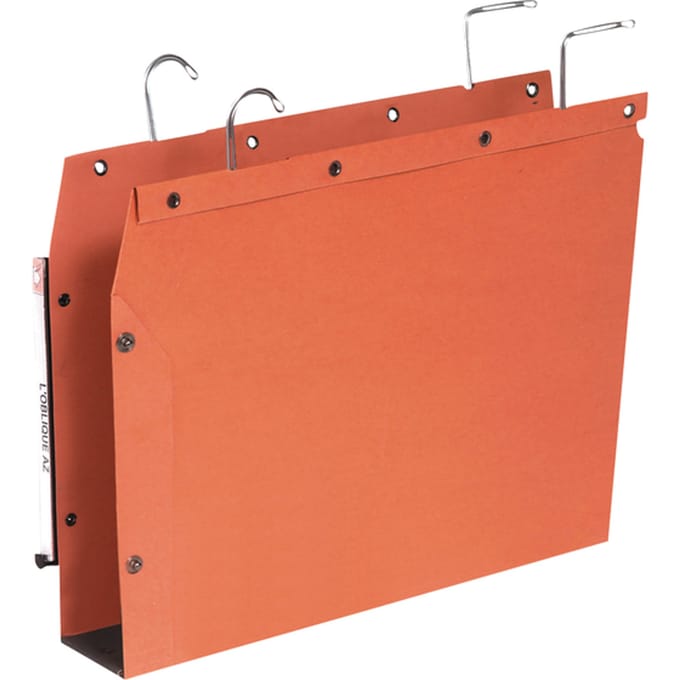 Hangmap Elba TUB A4 U-bodem 50mm oranje