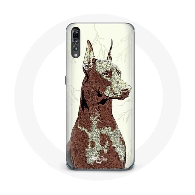 Coque pour Huawei P20 Doberman Race de chiens
