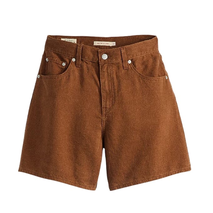 Levis Dames/Dames Denim Shorts (Bruin)