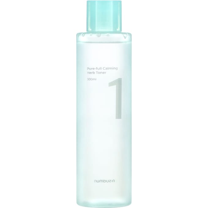 numbuzin No.1 Pure-Full Kalmerende Kruiden Toner Verzachtend Hydraterend 300ml white