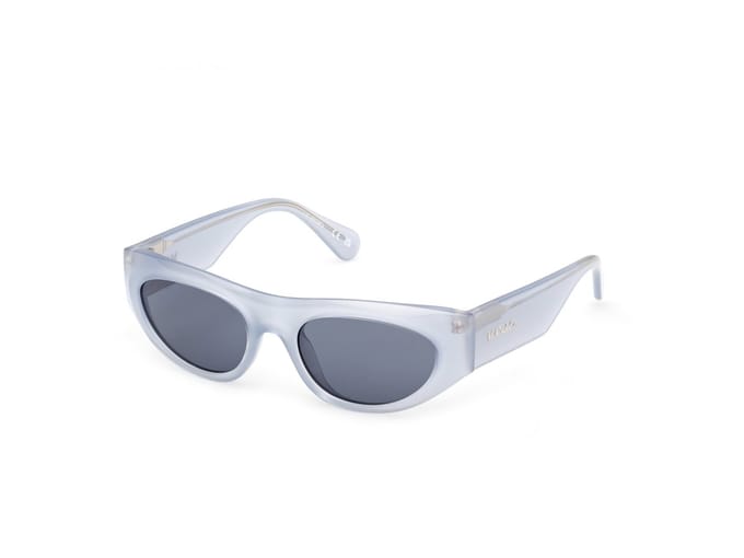 Max &co MO0147 Shiny light blue 50/18/135 WOMAN Zonnebrillen